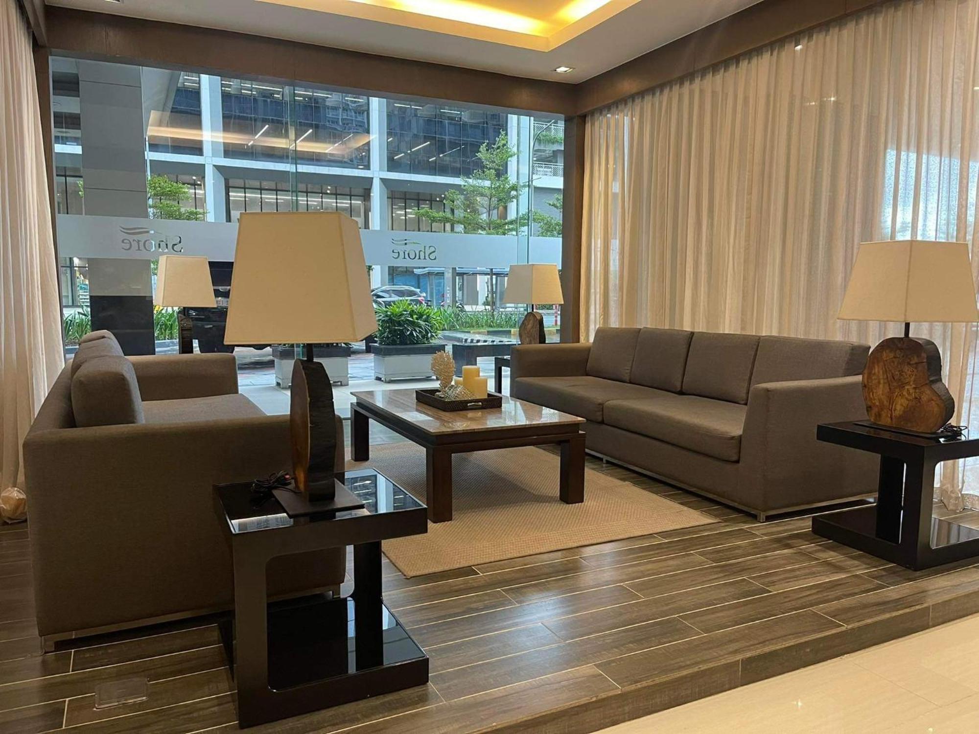 Shore 1 & 3 Residences Moa 1Br With Balcony By Darpm マニラ市 エクステリア 写真