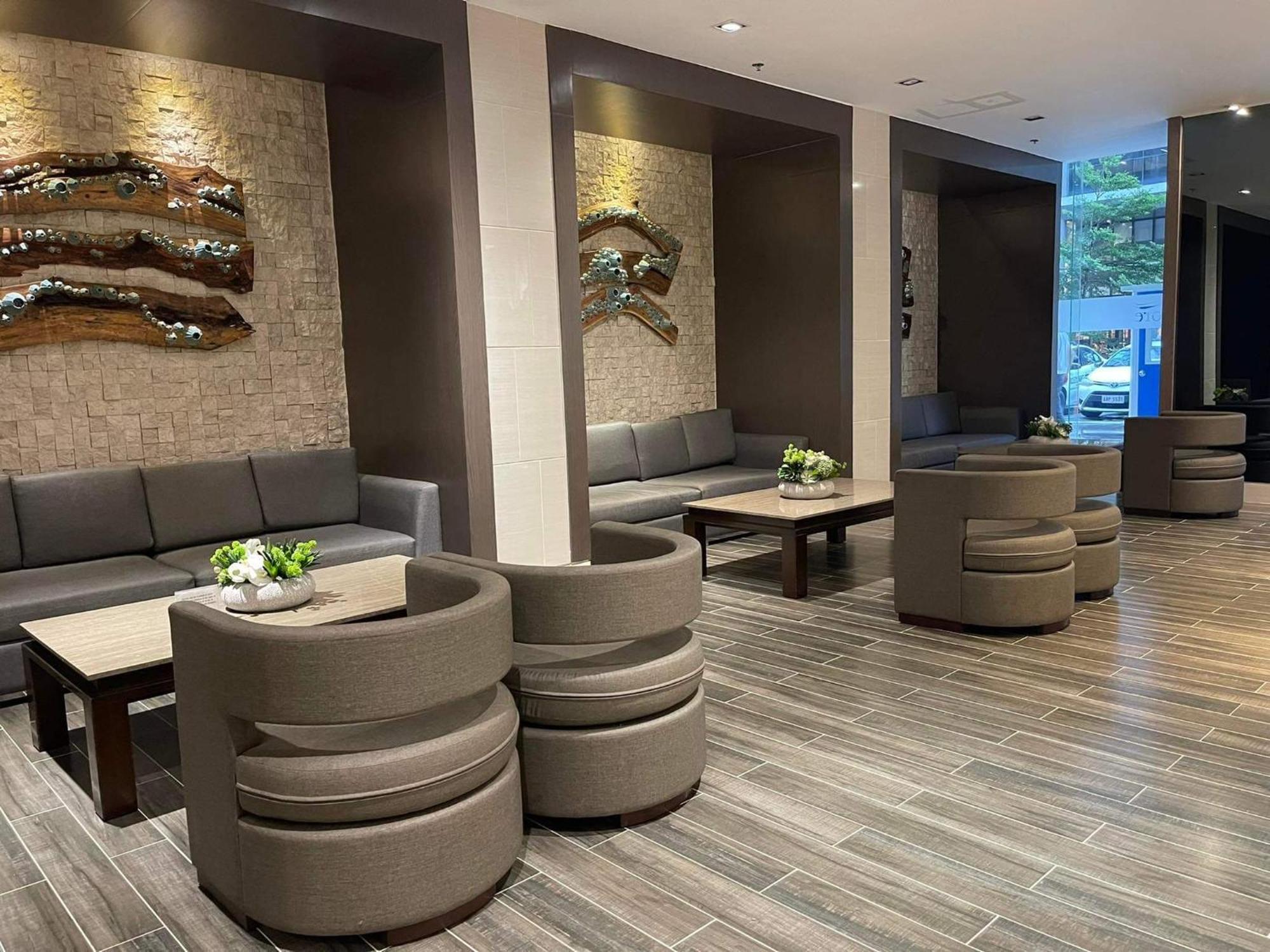 Shore 1 & 3 Residences Moa 1Br With Balcony By Darpm マニラ市 エクステリア 写真